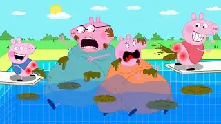 Poor Peppa's Fat Dad and Fat Mom | Peppa Pig Funny Animation