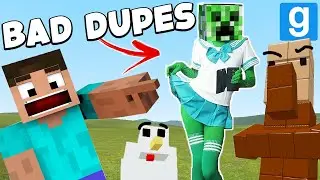 BAD MINECRAFT DUPES! (Garry's Mod Sandbox) | JustJoeKing
