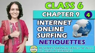 What is NETIQUETTE?  | 📱 Internet Behavior Rules for Kids | CLASS 6 | CHAPTER 9 | PART 4  | ICSE
