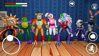 МЫ НАШЛИ АНИМАТРОНИКИ FNAF SECURITY BREACH ФРЕДДИ СОЛНЦЕ И ЛУНА ПРОХОЖДЕНИЕ ПРИВЕТ СОСЕД 2 ИГРА ФНАФ