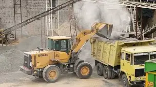 SDLG L936 3 Tonne Loader at work