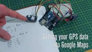 Getting Arduino (RC Plane) GPS data into a CSV file for Google Maps