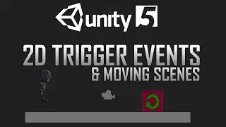 2D Collision / Trigger events in Unity 5 - Moving Scenes (JavaScript)