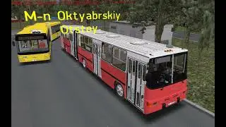 OMSI 2 на СССР автобусе Икарус 280 на новобобруйске, маршрут №9