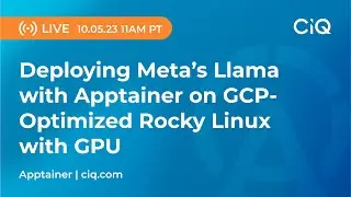 Deploying Meta’s Llama with Apptainer on GCP-Optimized Rocky Linux with GPU