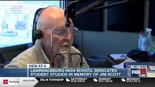 Lawrenceburg High School dedicates student studios in memory of Jim Scott
