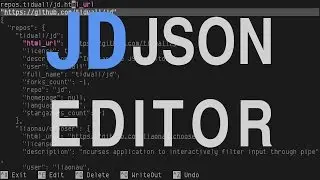JD, Interactive JSON Editor
