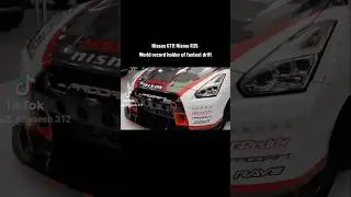 Nissan GTR Nismo R35 Worlds fastest drift record holder