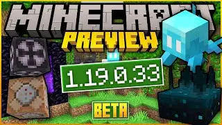 Minecraft Bedrock BETA Preview✅ 1.19.0.32/33 ✅ ALLAY & MANGROVE ⚒️ ( Changelog )