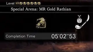 MHWI - Gold Rathian 5'02 Insect Glaive Solo (TA wiki rules + clutch claw) / リオレイア希少種　操虫棍　ソロ
