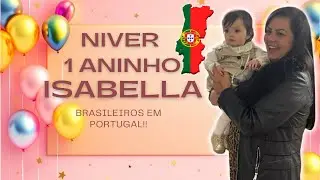 O tempo passa muito rápido, Isabella faz 1 aninho ..foi tudo lindinho com Verônica Gonçalves