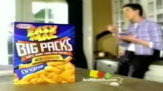 Retro Kraft Mac & Cheese Commercial 2003 Easy Mac Big Packs