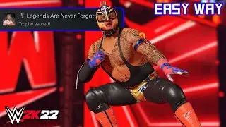WWE 2K22 - Legends Are Never Forgotten (Trophy/Achievement) | Easy Way
