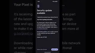 Google Pixel 8 System Update 