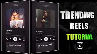 IDFWU Big Sean Trending Reel Editing Tutorial || New Capcut Template || idfwu capcut template