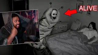 Her stuffed animal eats HUMANS!!!