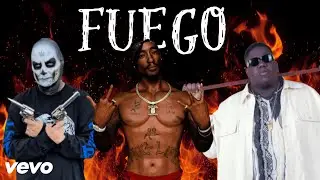 🔥DeCalifornia Ft 2Pac, Notorious B.I.G, B-Real, Shaquille O'Neal & La Bruja - Fuego (Mashup)🔥