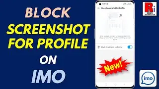 How to Block Screenshot for Profile on Imo (New Update)