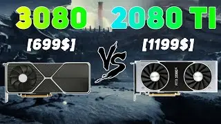 RTX 3080 vs RTX 2080 TI | RTX 2080 TI vs RTX 3080 | 1440P & 4K TESTS | ALL GAMING BENCHMARKS