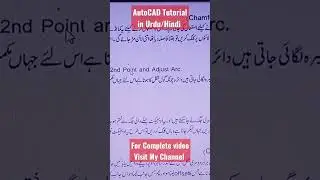 Learn AutoCAD in Urdu Complete Course Free 