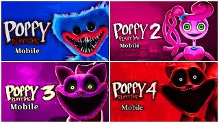 Poppy Playtime: Chapter 1, 2, 3 & 4 Mobile Full Gameplay Walkthrough | poppy playtime chapter 4