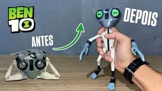COMO FAZER O MASSA CINZENTA TAMANHO REAL BEN 10 CUSTOMIZAÇÃO