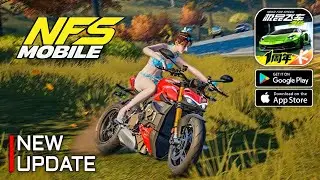 Cyberpunk Collab in NFS Mobile | Bike Race Mode & New Map Gameplay