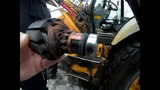 РЕМОНТ JCB! НЕ РАБОТАЕТ ПЕЧКА!