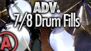 7/8 Drum Fills - Advanced Drum Lessons