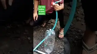 Membuat Water Jet / Alat Cuci Motor Tanpa Listrik