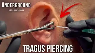 How To Get A Tragus Piercing 🔥 Cool Ear Piercing 