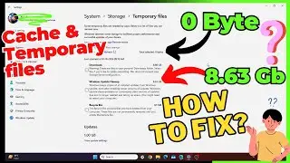 Windows 11 Temporary Files Not Deleting | Why can't I delete temporary files in Windows 11?