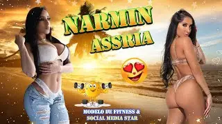 NARMIN ASSRIA 🧎‍♀️🧘‍♀️💜💚 ¡ESTRELLA DEL FITNESS¡ Bio & Info. [ENG SUB] #instagram #modelo #fitness