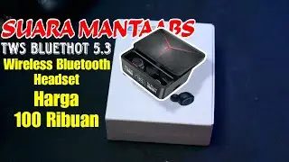 Earbud Wireless Murah Terbaik Harga 100Ribuan | Ecle M9Pro Suara Mantap Bass Horeg