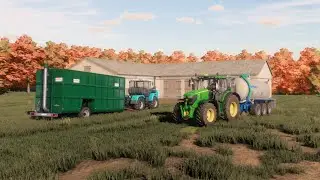 FS22 / Map Koshmak / Погрузка и внесение навоза..