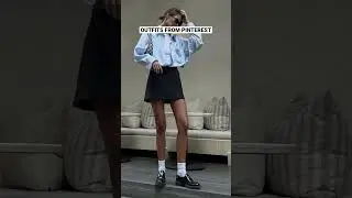 How to style outfits from Pinterest with mini skirt? 