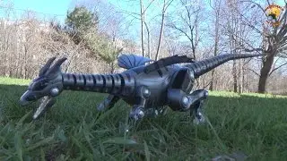 Робот дракон на радиоуправлении (динозавр) обзор игрушки toys Fire Dragon