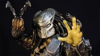 NECA ALIEN VS PREDATOR AVP MASKED SCAR PREDATOR FIGURE REVIEW