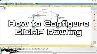 How to Configure EIGRP on Cisco Router in Cisco Packet Tracer | Advanced Routing Setup 🌐🔧