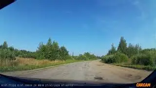 Дороги Тверской области. Сонковский район. Перегон Кой - Сонково. Состояние на 2020 год.