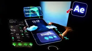 Augmented HOLOGRAM  iPHONE | VFX | After Effect !✔️