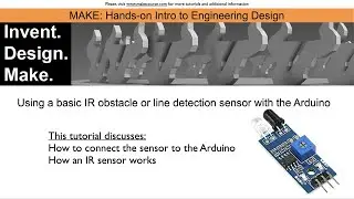 Tutorial: Using an IR obstacle/line following sensor with the Arduino