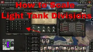 HOI4- How to Scale Your Light Tank Divisions Into Late Game