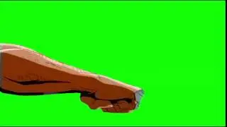 Xmen - Wolverine Fist Punch [GREEN SCREEN]