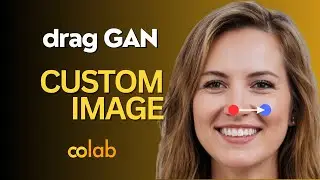 drag gan on custom images | google colab | drag your gan