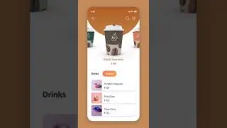 Coffee App UI using @figma | 