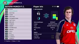 Bayern Munich Legends PES 2021 by realalibahzad