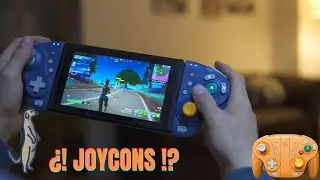 Mando de SWITCH igual a Gamecube - NYXI Wizard Joycons + Mando Pro