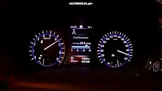 Infiniti Q60S 3.0t 405 hp acceleration 0-260 km/h, 0-100 km/h, 0-400 m, racelogic