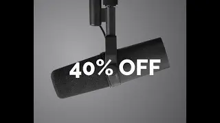 DEAL: Shure's entire website is 40% off right now!